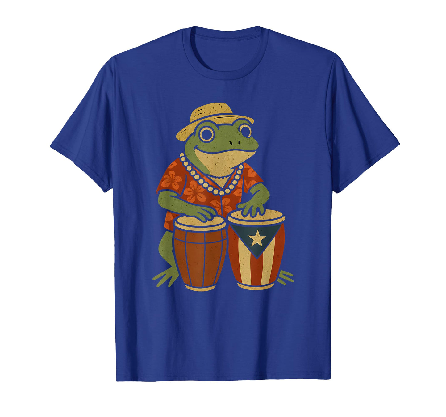Puerto Rico Coqui Frog Boricua Puerto Rican Flag Taino T-Shirt