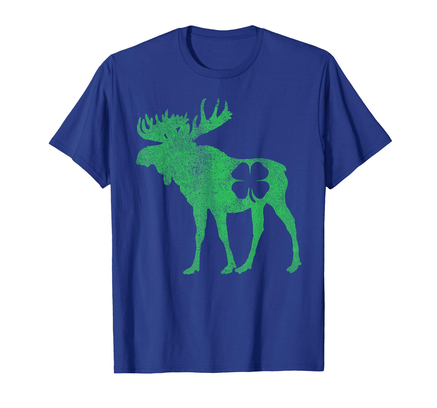 St Patrick's Day Moose Irish Shamrock Saint Paddy's T-Shirt