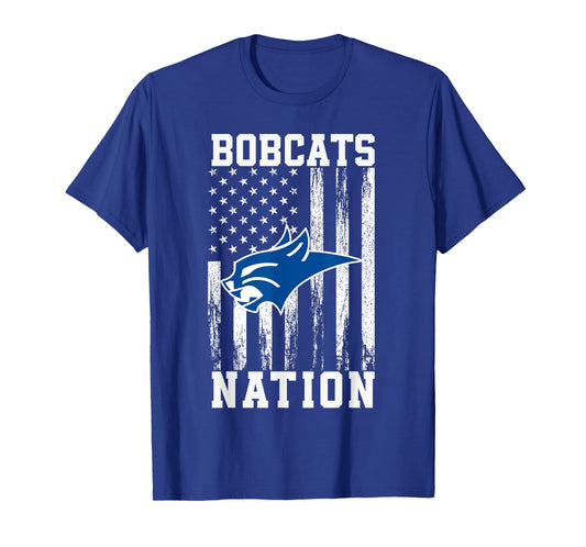 Bosque Bobcats Logo Nation HS T-Shirt