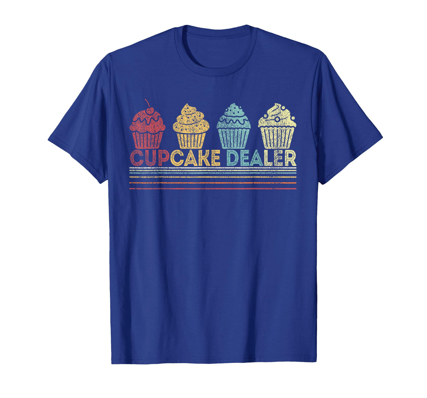 Cupcake Dealer Funny Cupcake Baking Cupcake Lover Retro T-Shirt