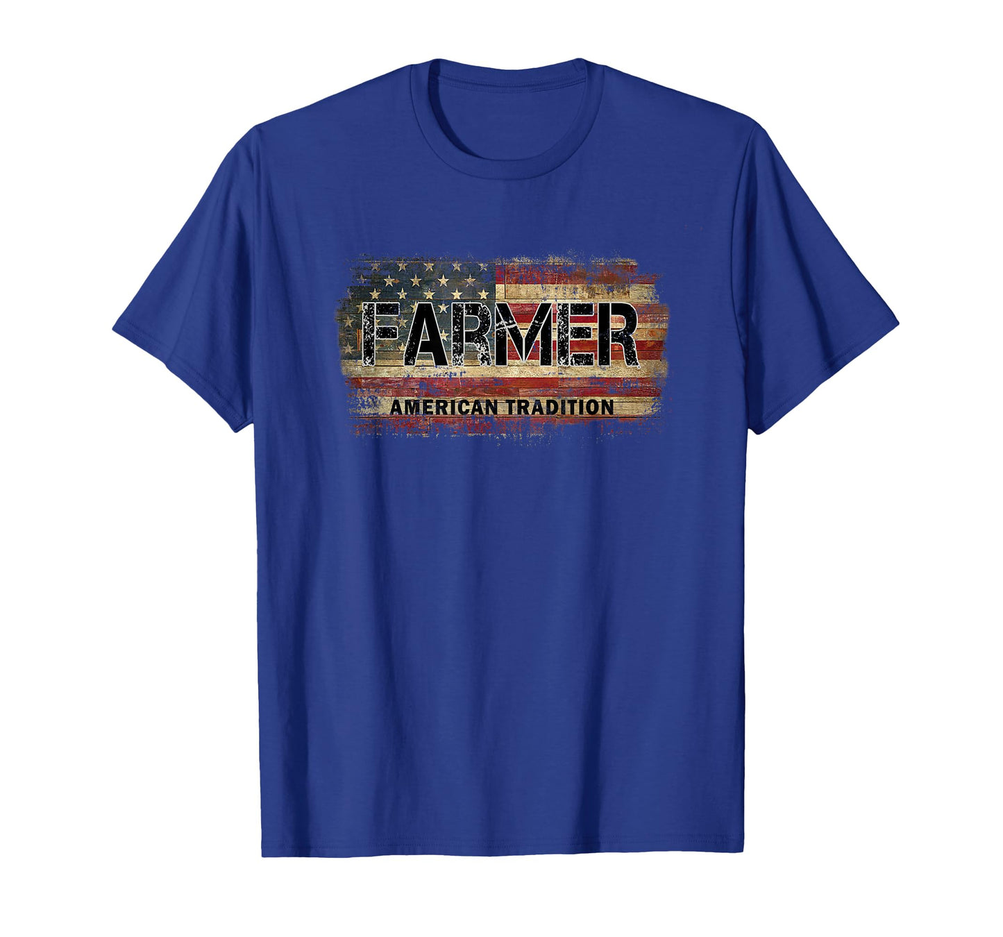 American Flag Vintage Farmer T-Shirt
