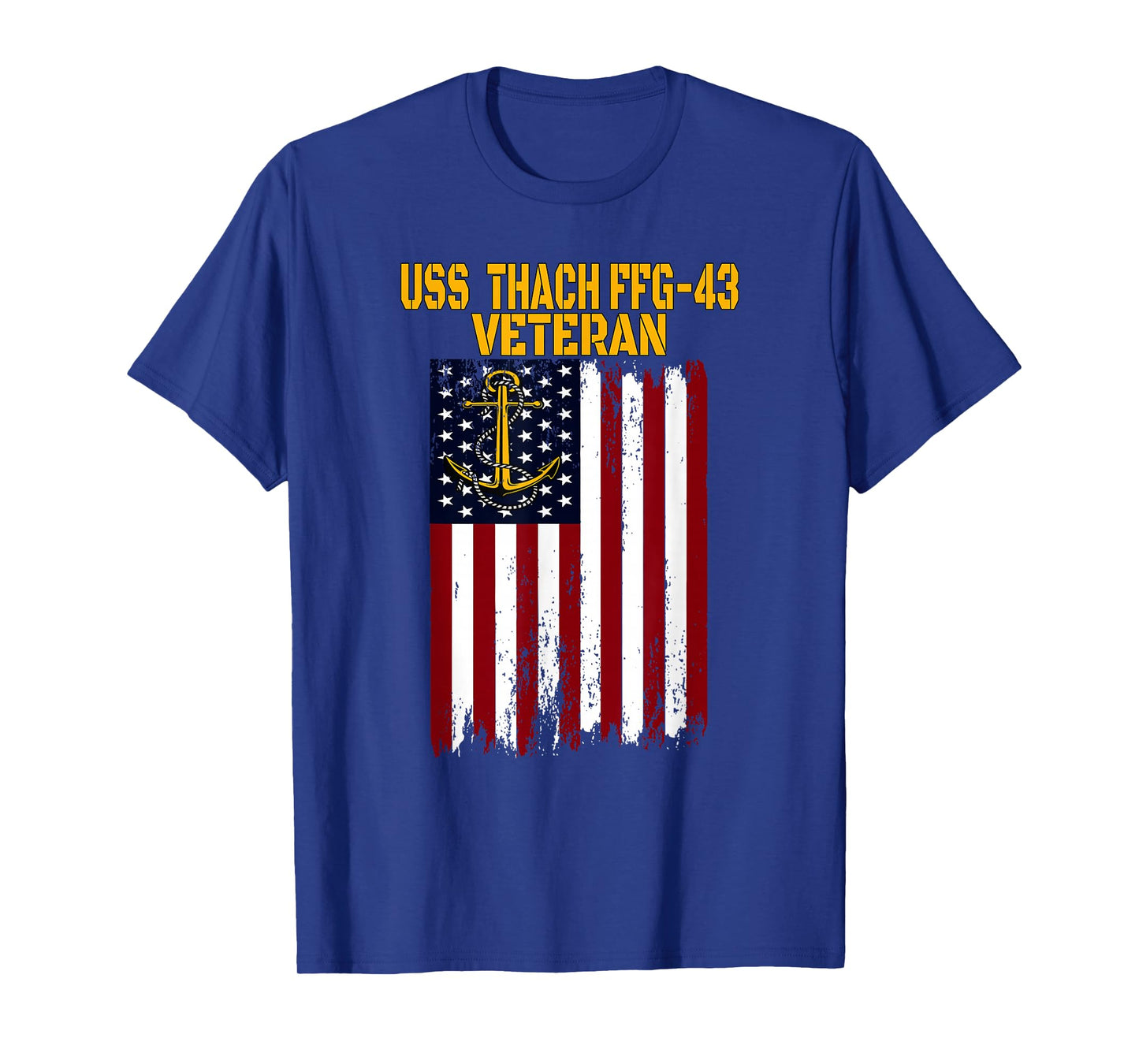 USS Thach FFG-43 Frigate Veterans Day Father's Day T-Shirt