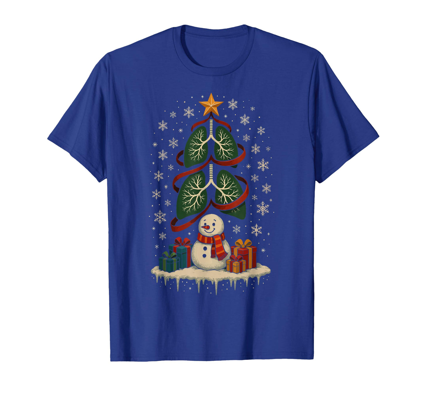 Christmas Respiratory Therapy Crew RT Nurse T-Shirt