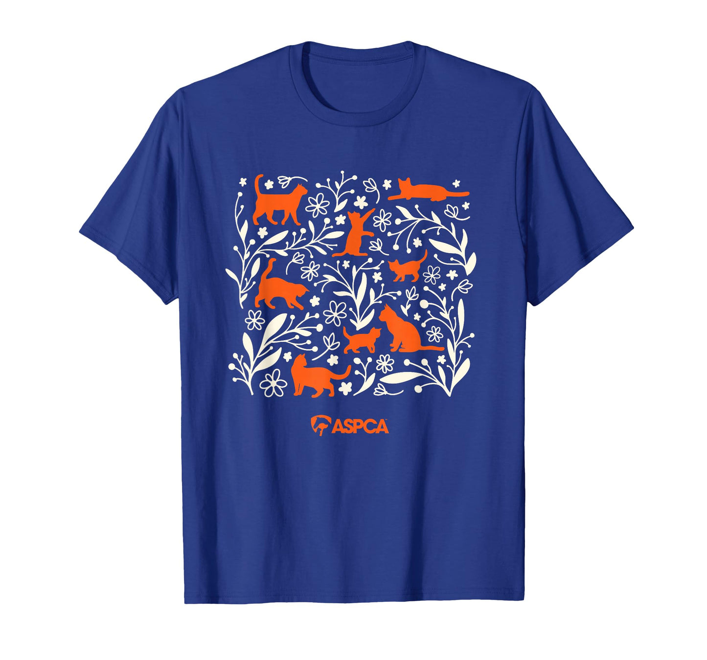 Floral Cats T-Shirt