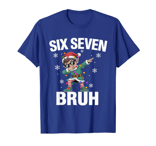 67 Six Seven Burh Funny Christmas 6 7 Meme Men Women Kids T-Shirt