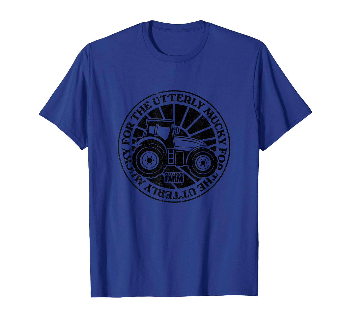 Clarkson's Farm - For the Utterly Mucky - Black Logo T-Shirt