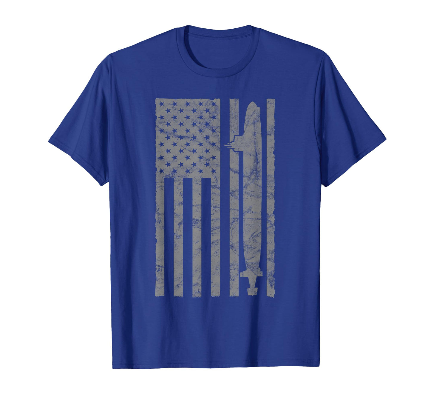 Virginia Class SSN Attack Submarine Vintage Flag T-shirt T-Shirt