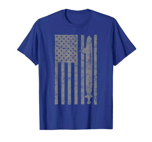 Virginia Class SSN Attack Submarine Vintage Flag T-shirt T-Shirt