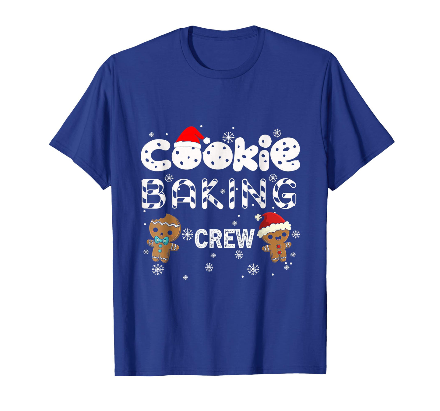Cookie Baking Crew Gingerbread Christmas Costume Pajamas T-Shirt