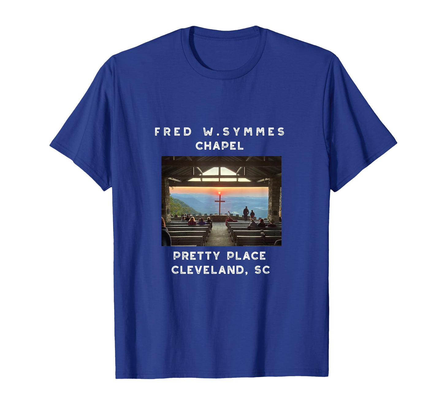 Buffalo Tees Symmes Chapel Pretty Place South Carolina T-Shirt