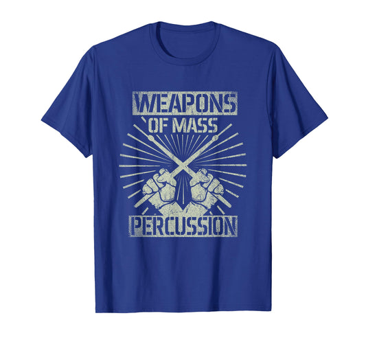 Weapons of Mass Percussion Drums T-Shirt