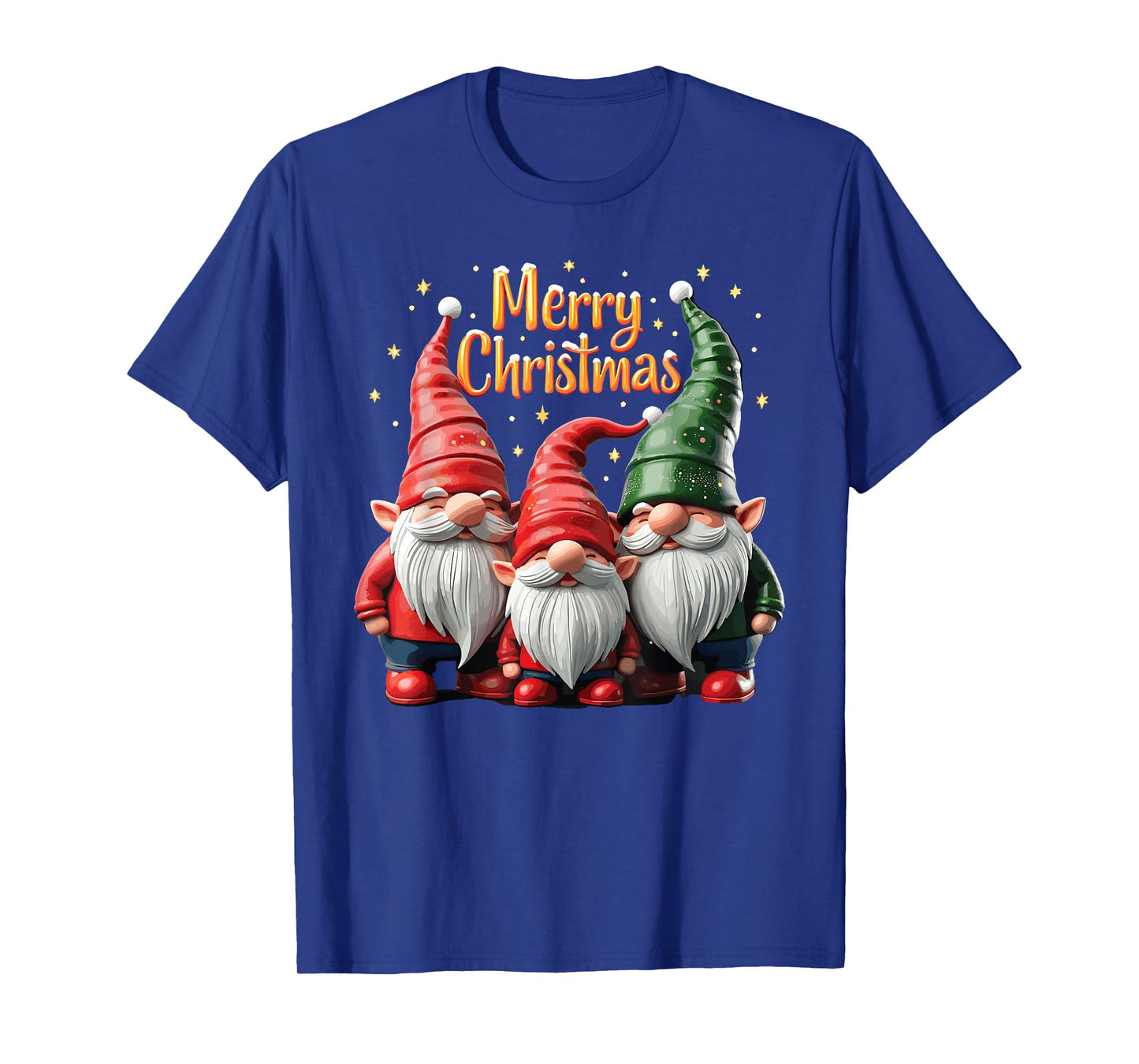 Merry Christmas Gnomes Cozy Winter Gatherings T-Shirt