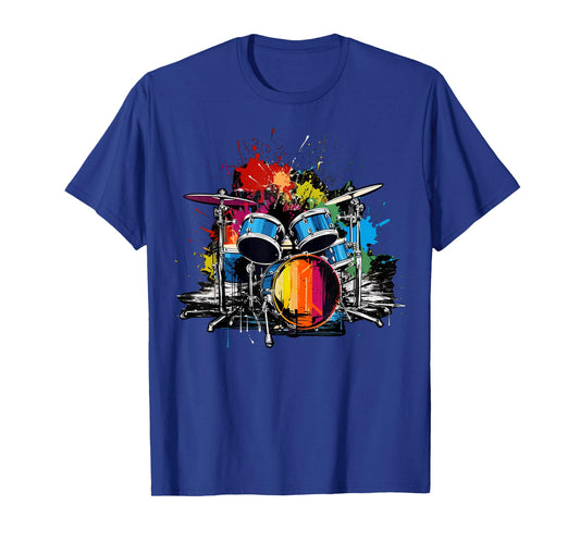 Men, Women and Kids Drums T-Shirt