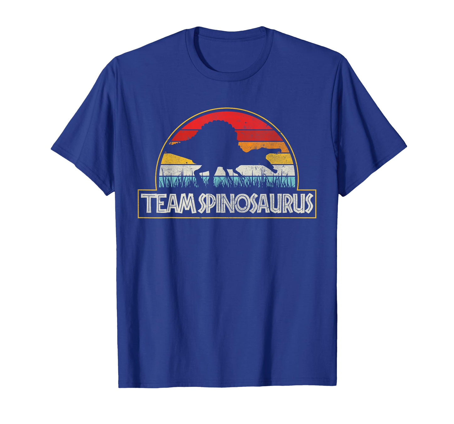 Retro Team Spinosaurus Sunset Vintage Dinosaur Lover Classic T-Shirt