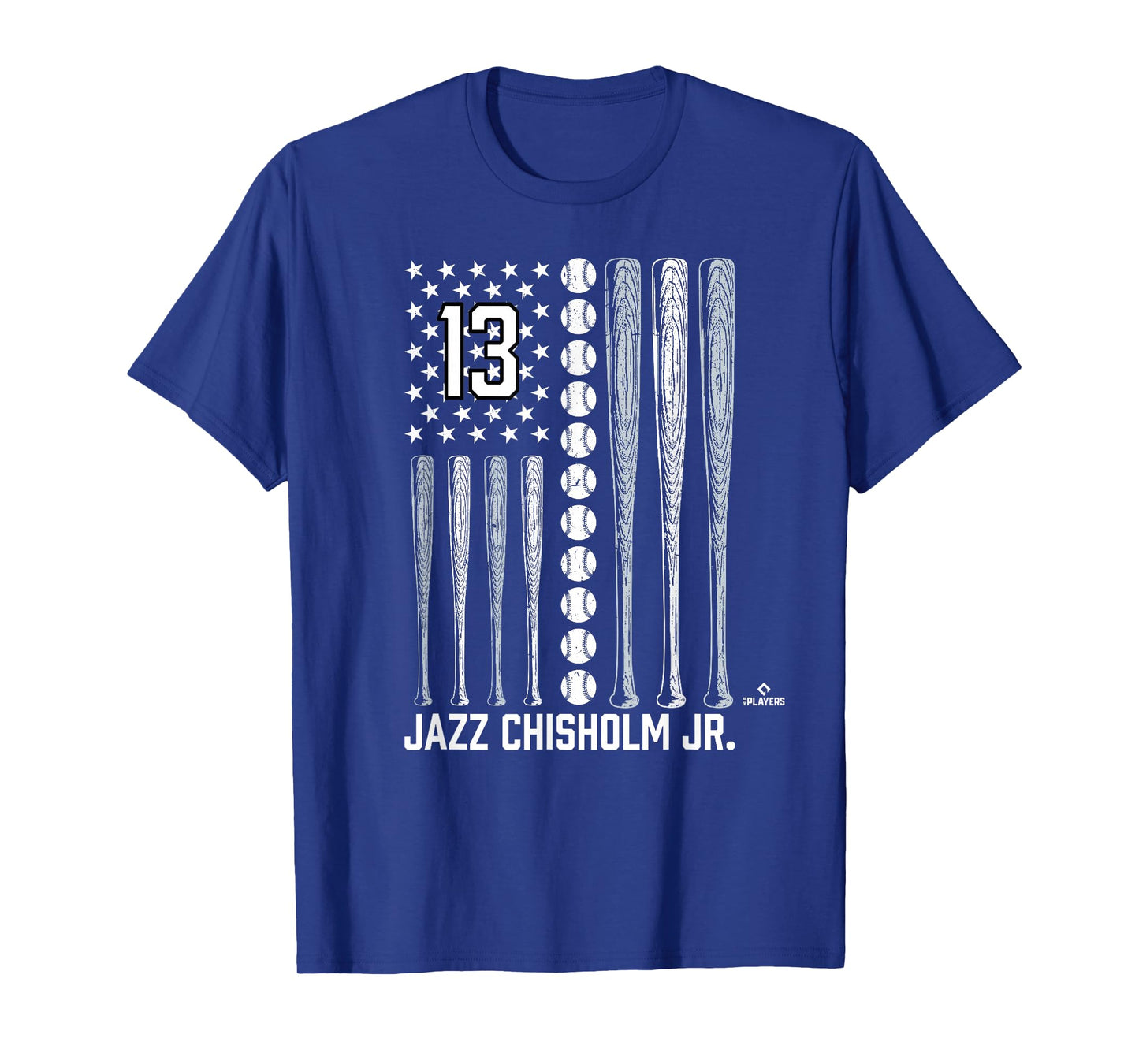 Baseball American Flag Jazz Chisholm Jr. New York Baseball T-Shirt