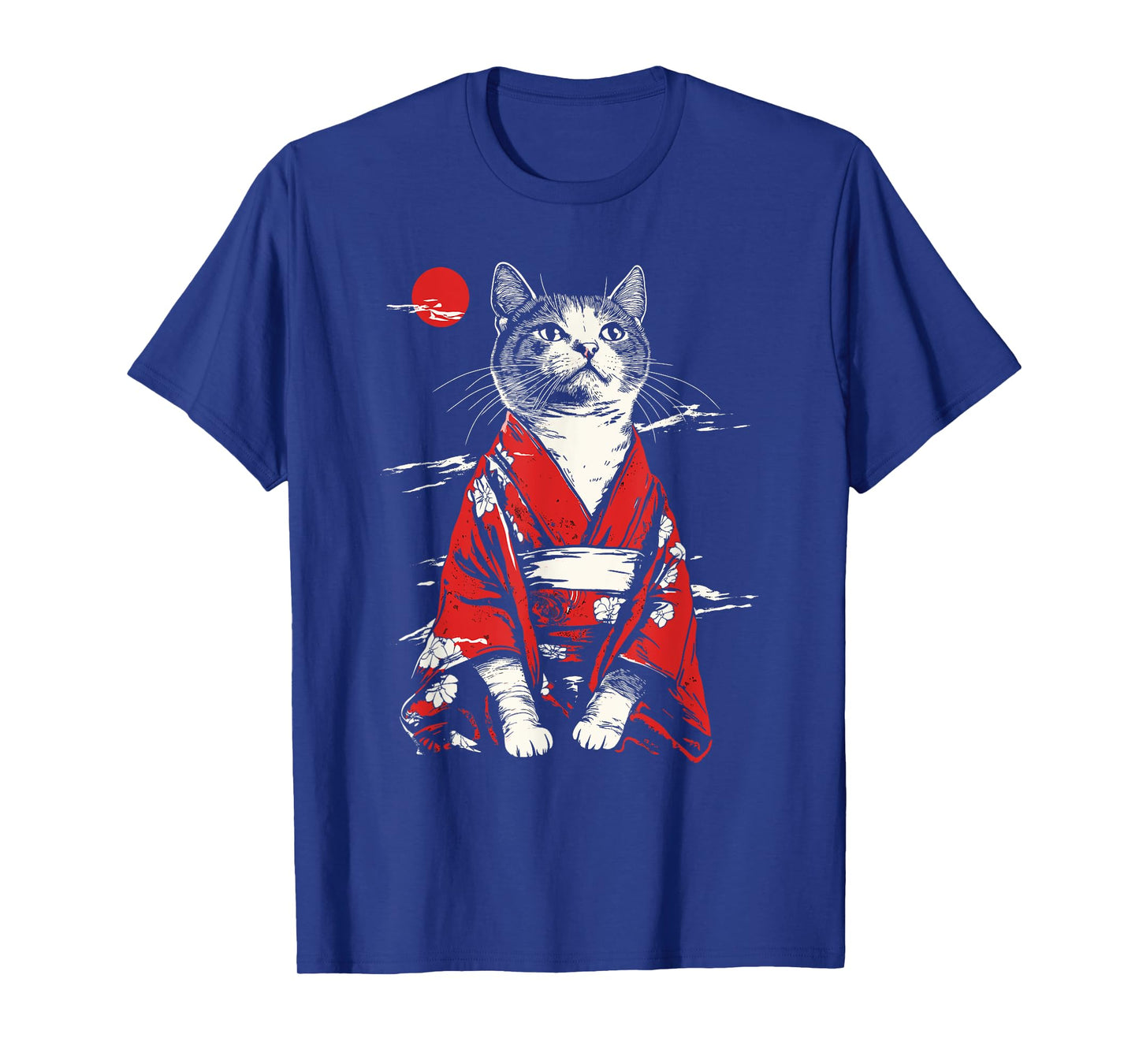 Kawaii Cat Anime Japanese Retro Men Women Kids Funny Cat T-Shirt