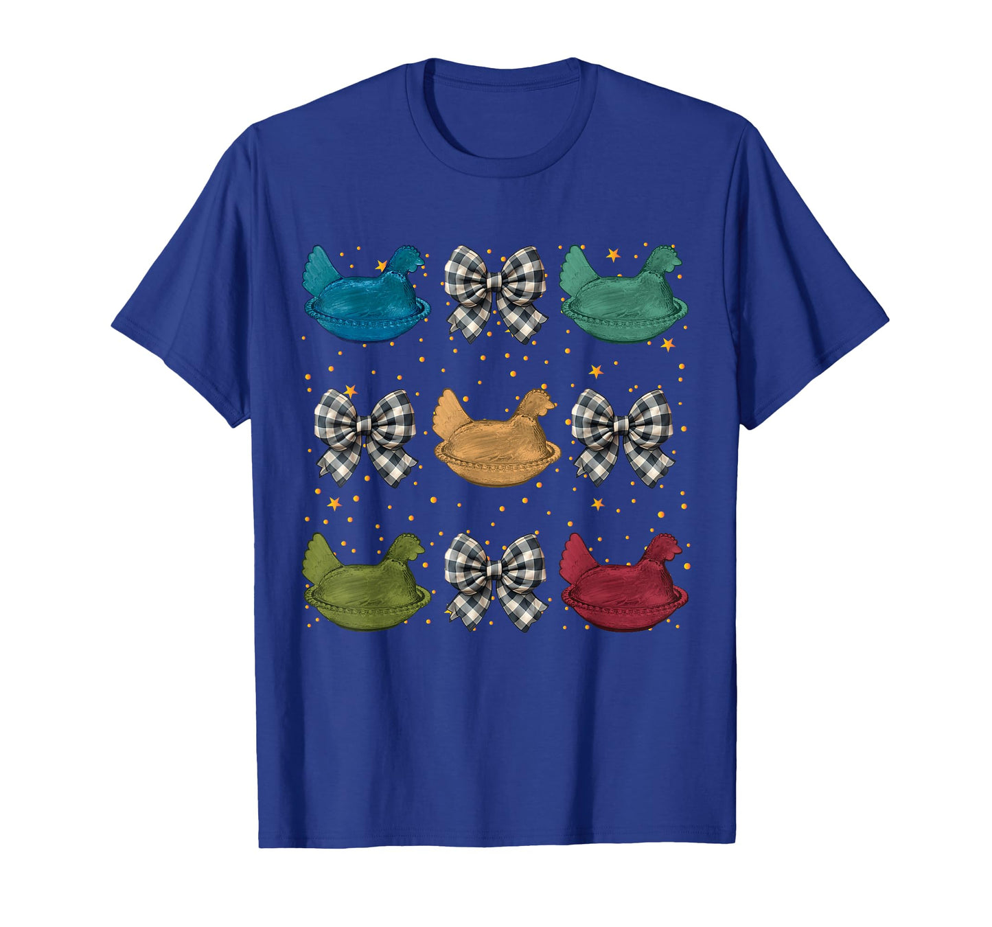 Coquette Hen on Nest with Bows T-Shirt
