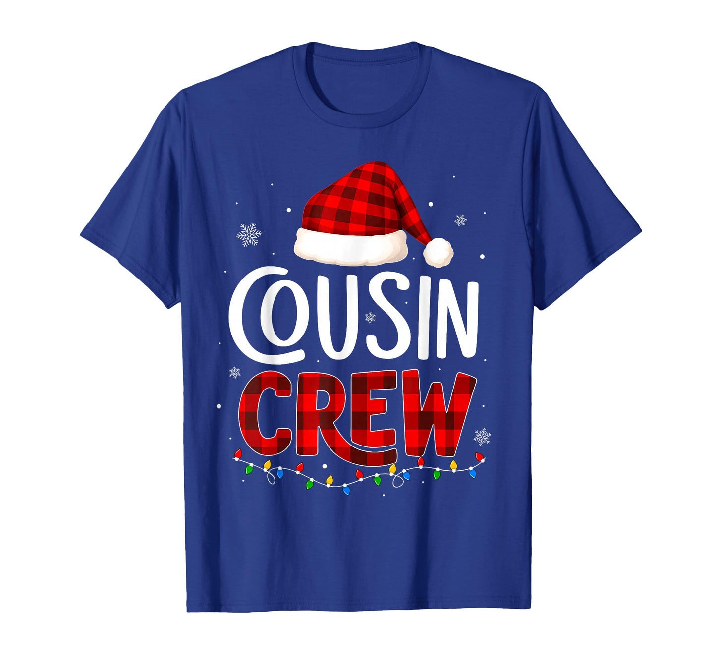 Cousin Crew Christmas Pajamas for Men Kids Women Grandkids T-Shirt