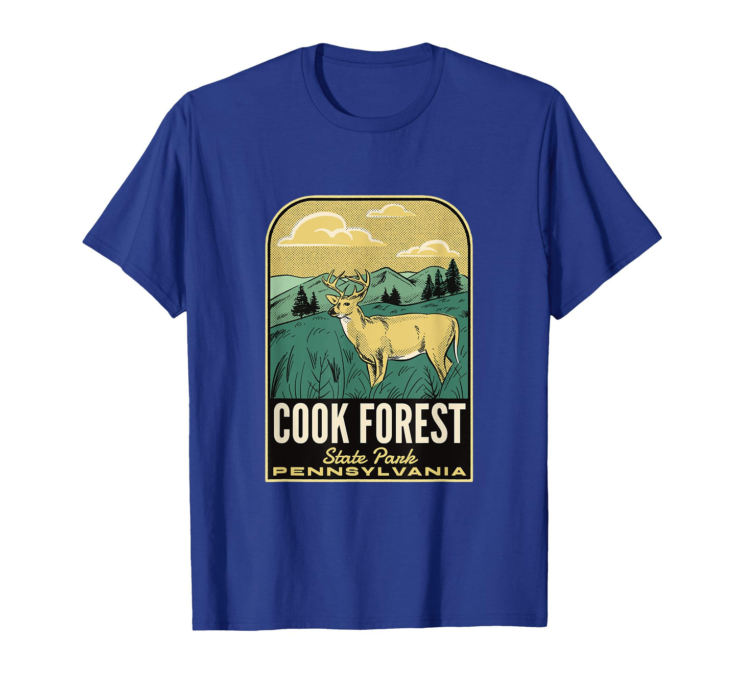 Cook Forest State Park PA Vintage Travel T-Shirt