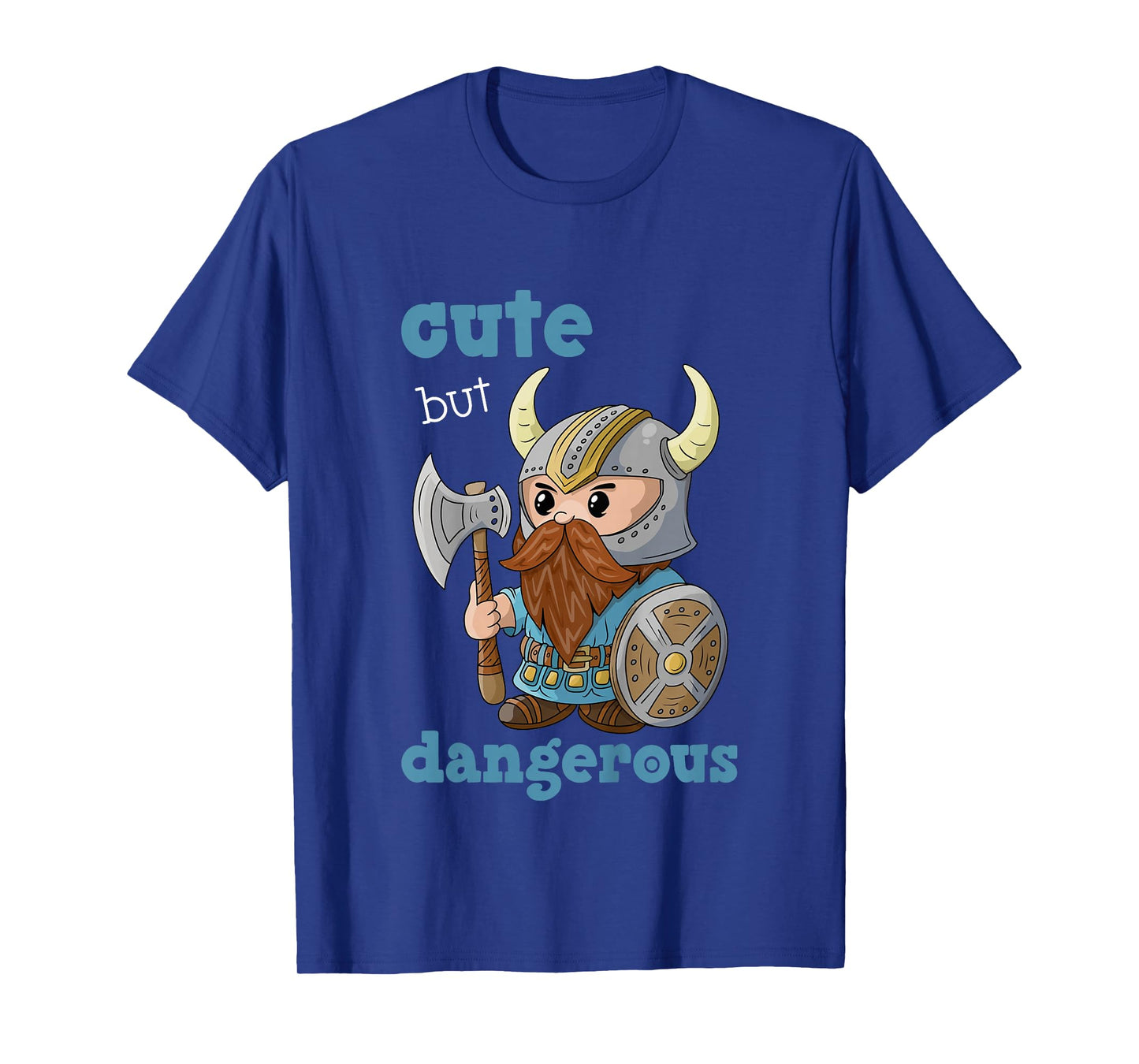Cute But Dangerous Birthday Boys Viking Warrior, Boys Knight T-Shirt