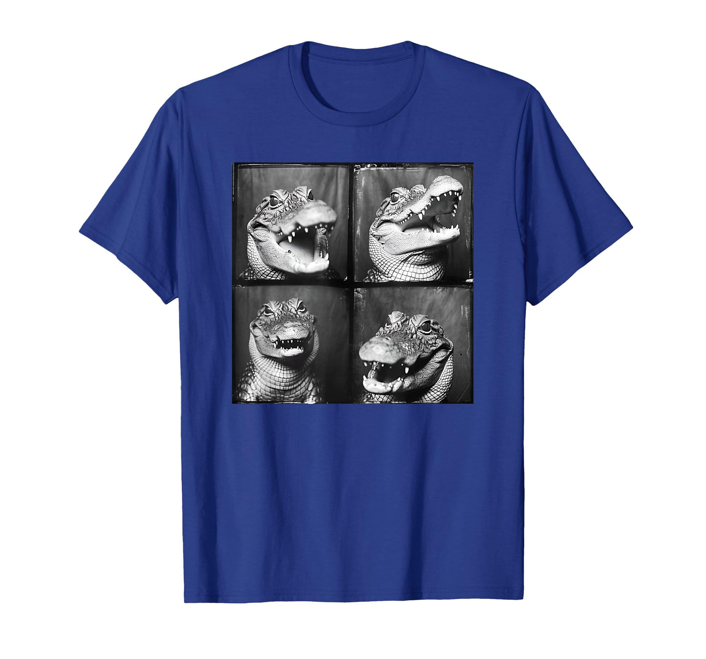 Crocodile Lover Photostrip Quirky Alligator Funny Animal T-Shirt
