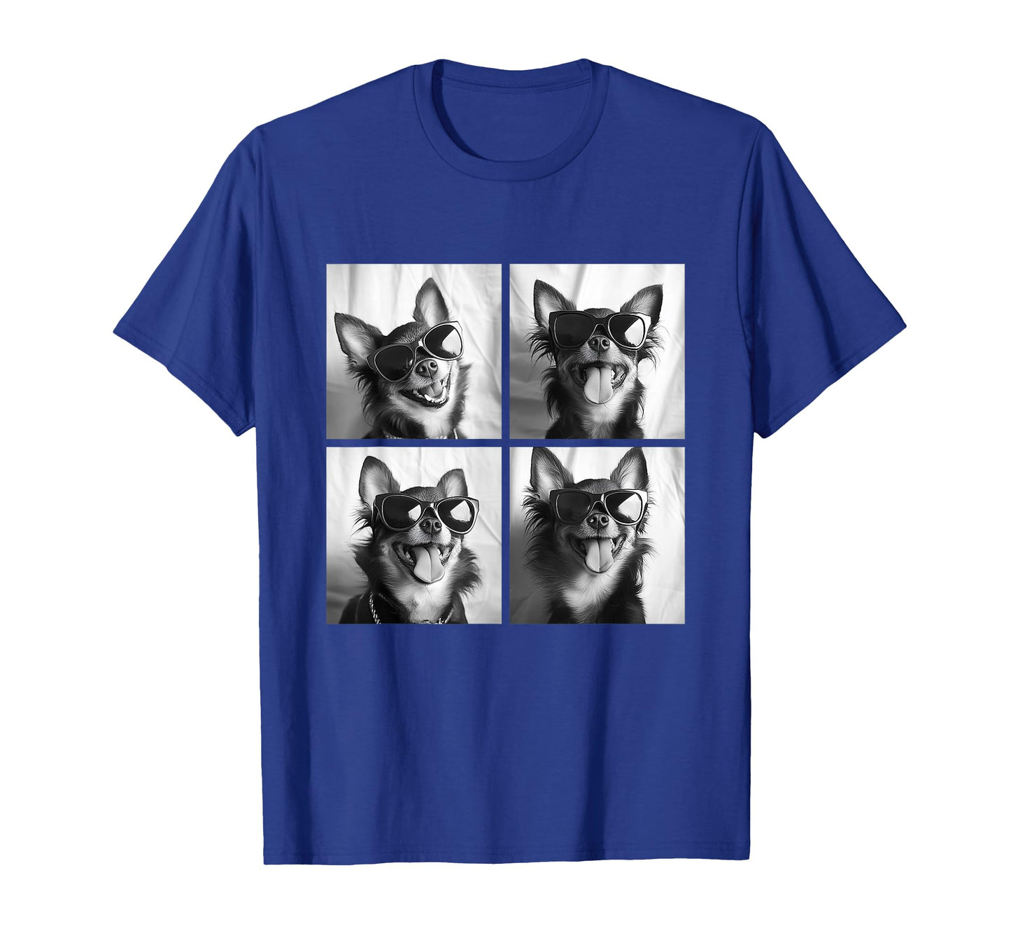 Funny Chihuahuas with Sunglasses Cool Pets Humor Cute Dogs T-Shirt