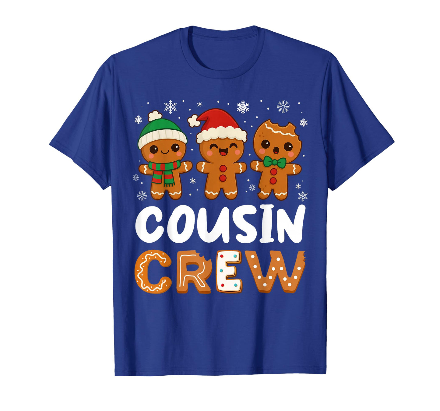 Cousin Crew Christmas 2025 Cookie Kids Boy Girl Family Match T-Shirt