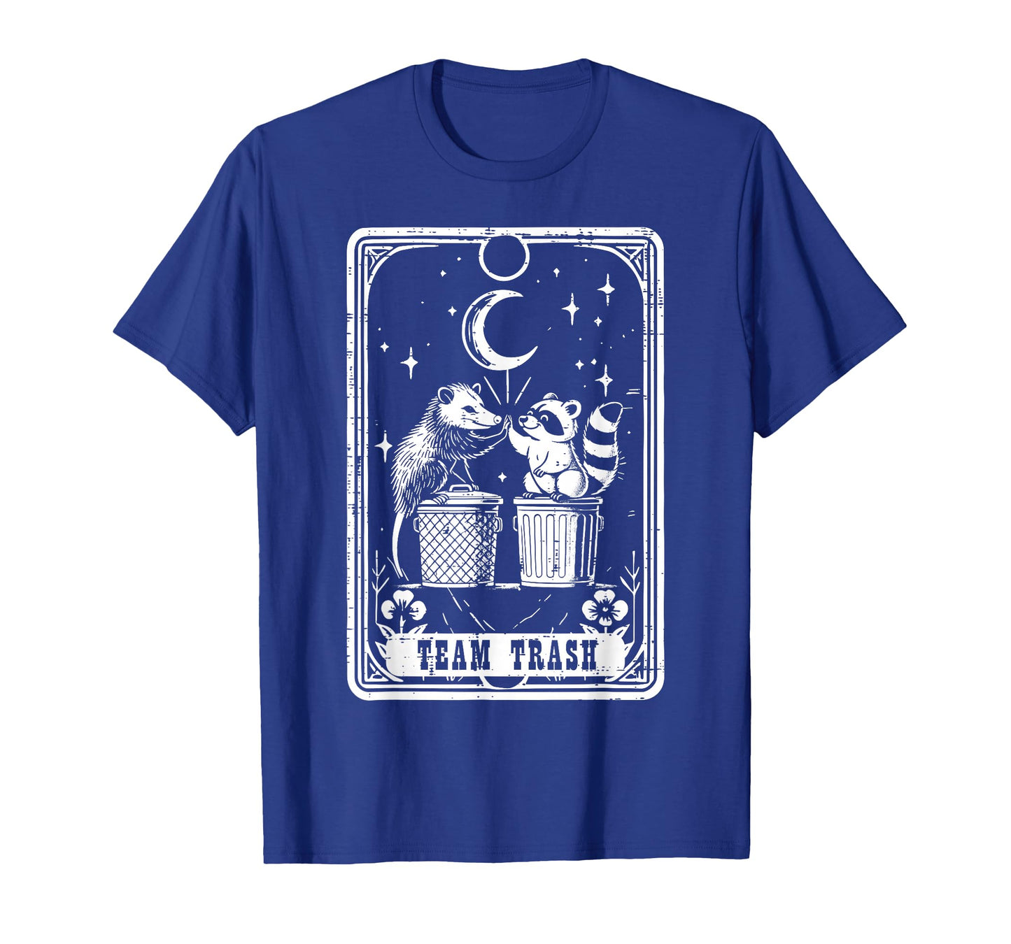 Opossum Raccoon Tarot Team Trash Possum Goth Men Women Kids T-Shirt