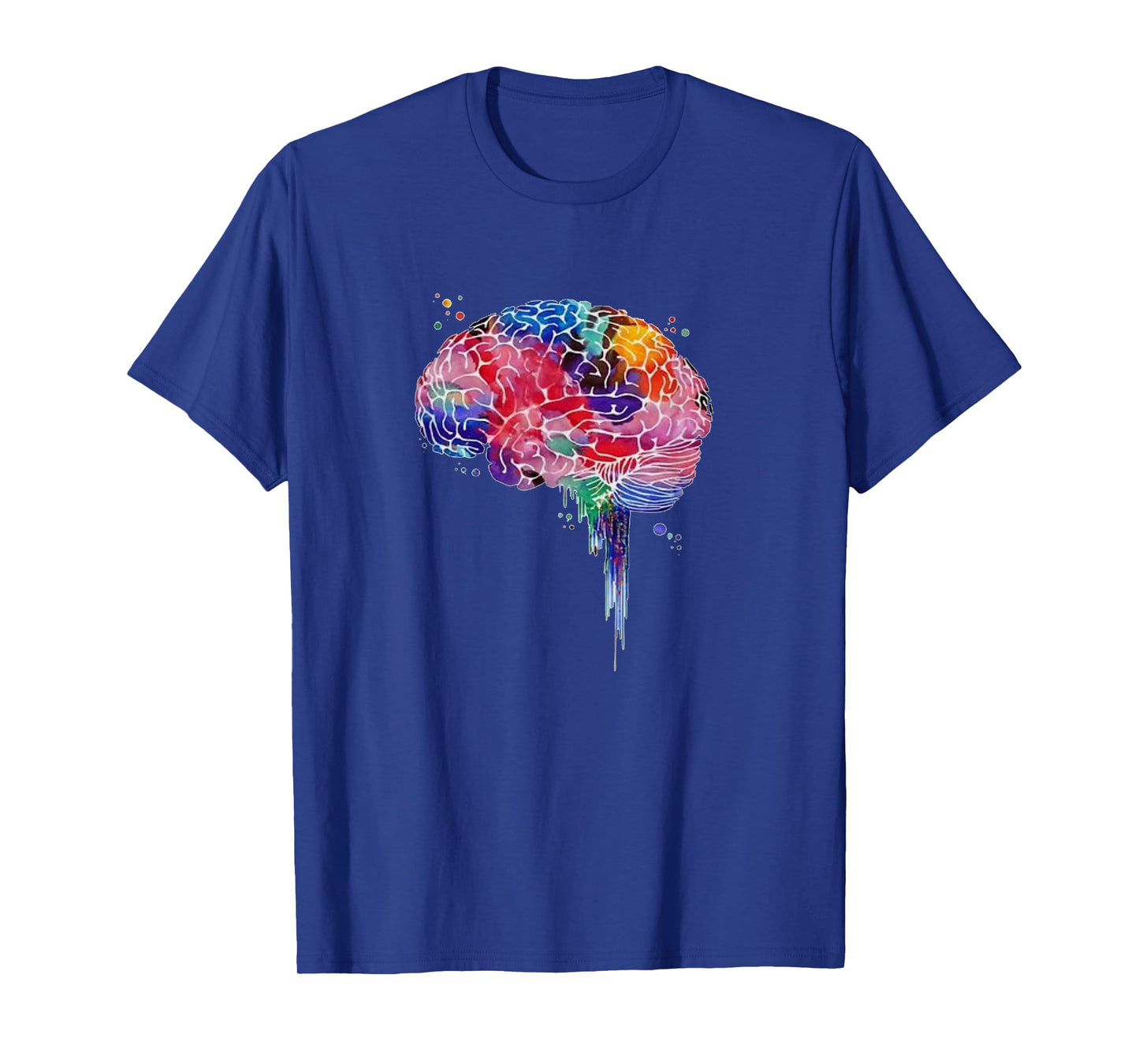 Colourful brain love science human anatomy brain T-Shirt