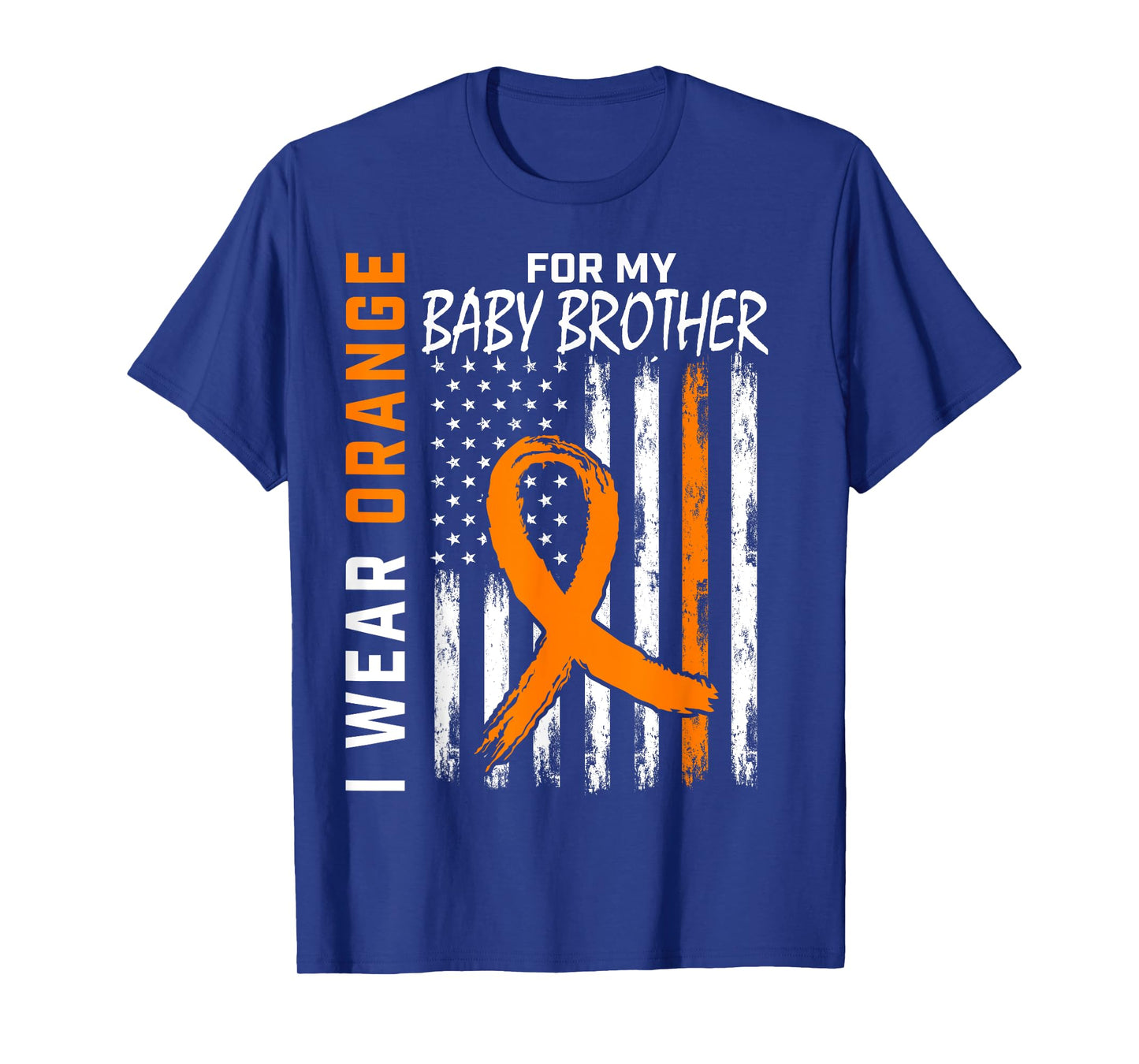 Wear Orange For My Brother Kidney Cancer Awareness Products T-Shirt