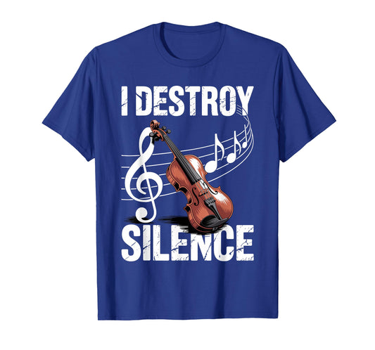 Cool Violin Art for Men Women Violinist Violin Player Violin T-Shirt