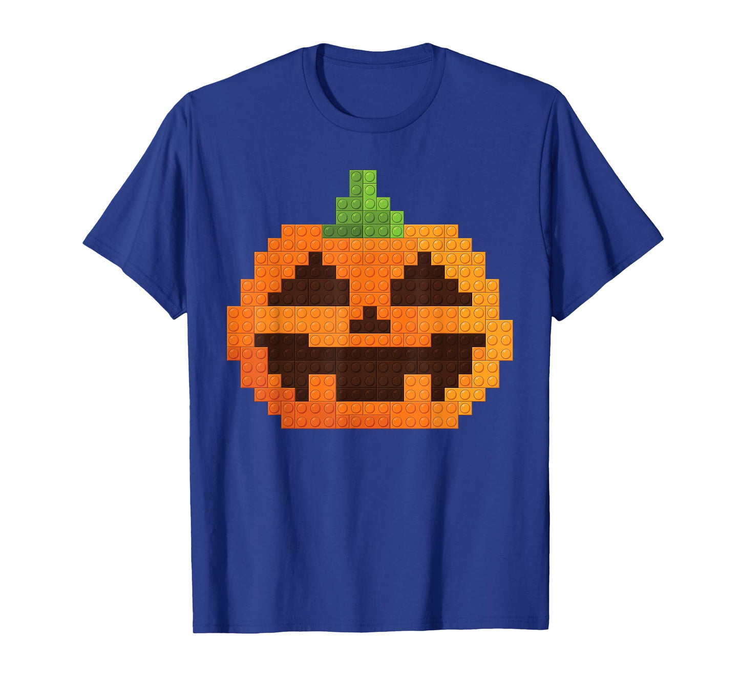 Halloween Master Builder Pumpkin kids Building Blocks Bricks T-Shirt