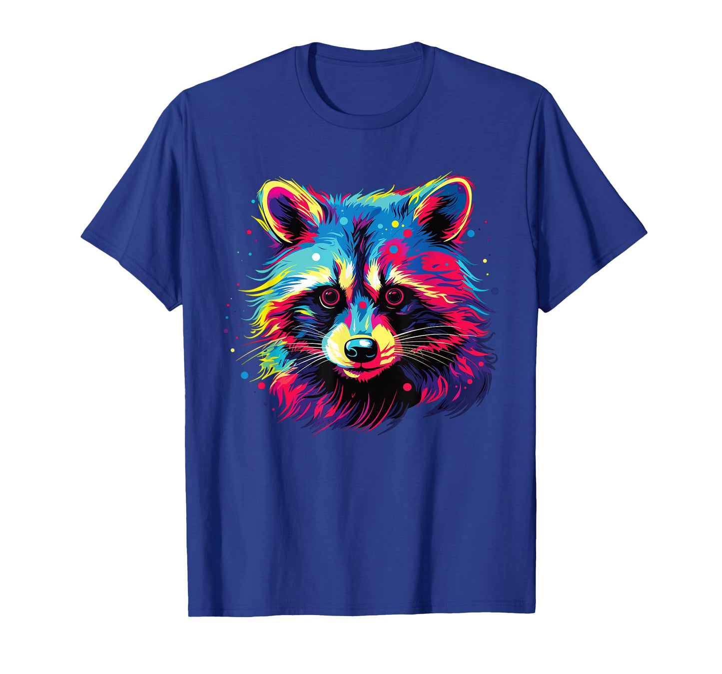 Watercolor Colorful Raccoon T-Shirt