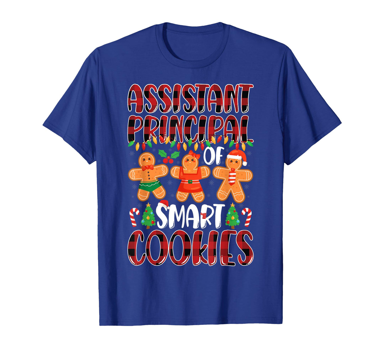Assistant Principal Of Smart Cookies Xmas Party Christmas T-Shirt