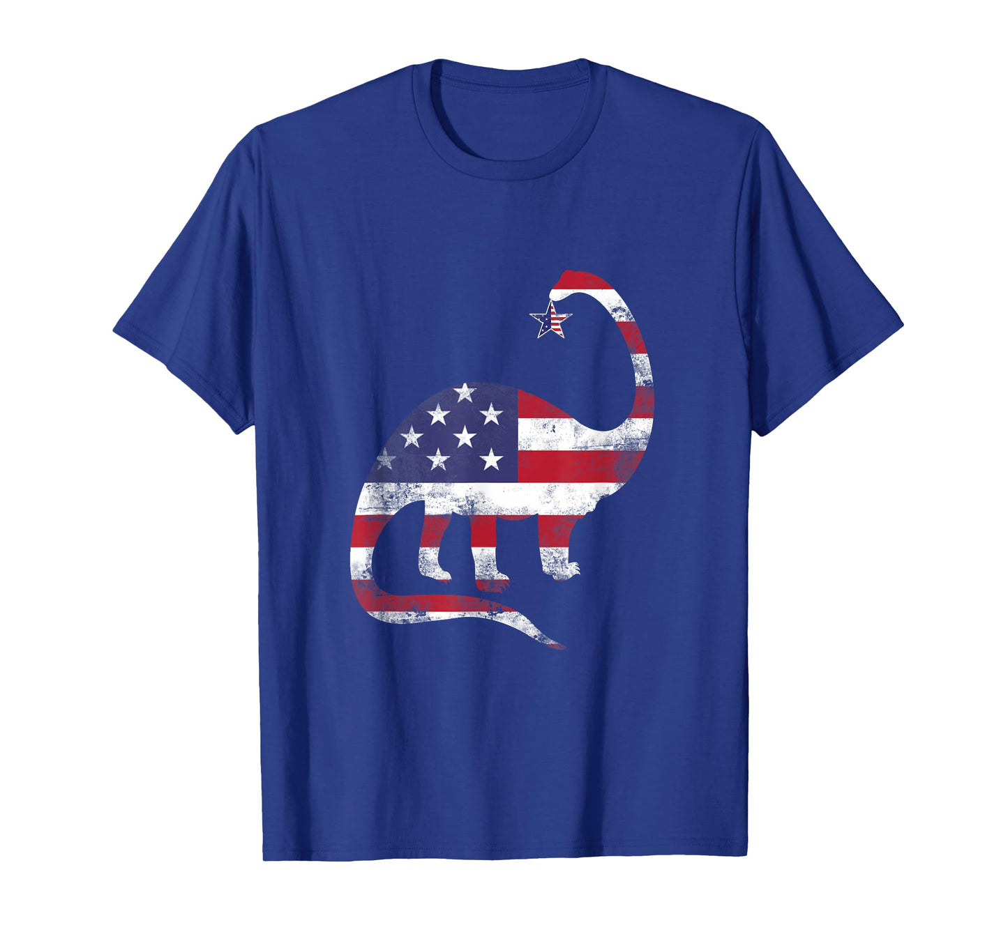 American Flag Dinosaur T Shirt - T Rex Tee - 4th July Gifts T-Shirt