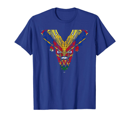 Haiti Ayiti Proud Haitian Flag Day Love Dashiki T-Shirt