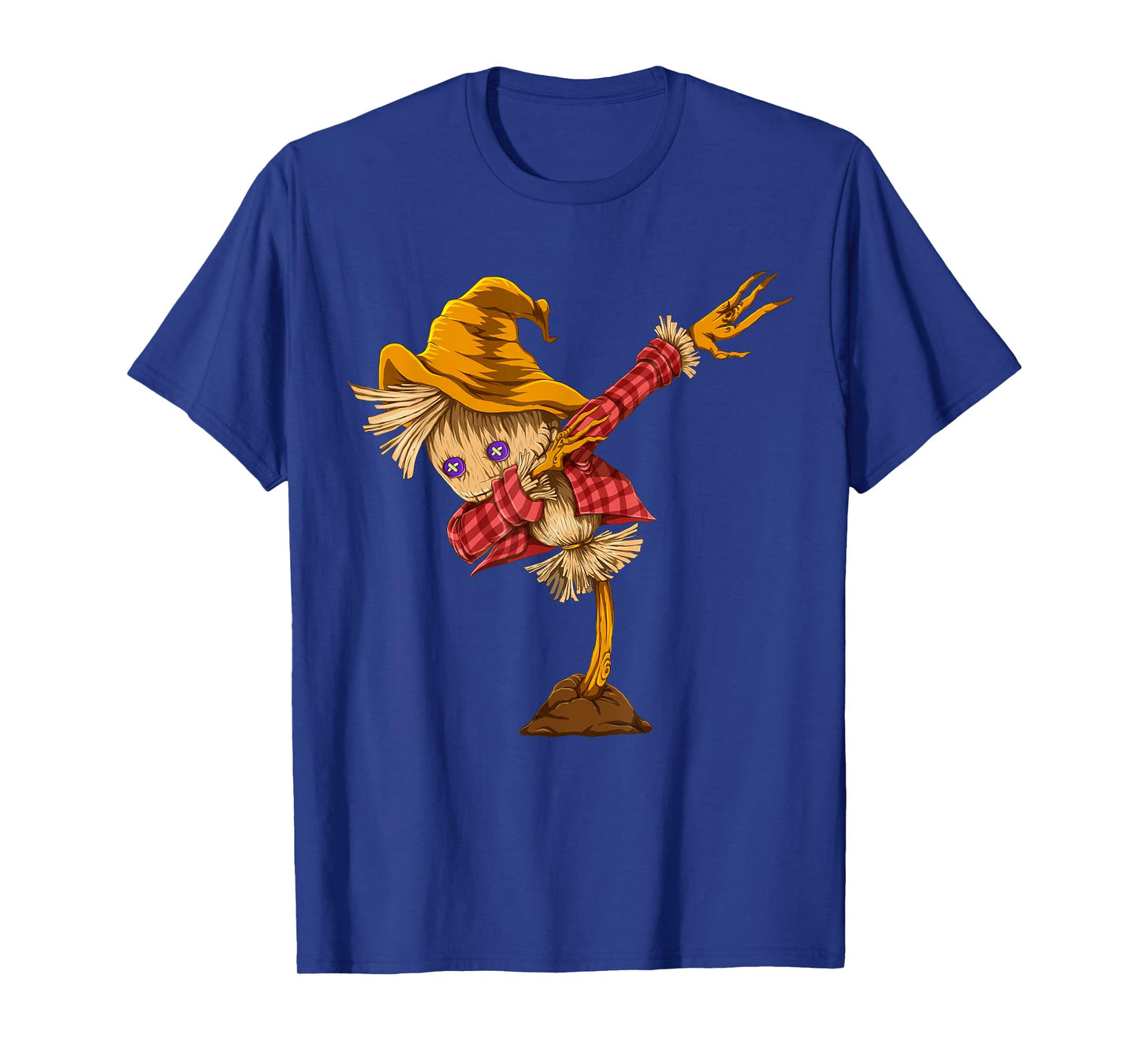 Dabbing Scarecrow Funny Halloween Costume Spooky Halloween T-Shirt