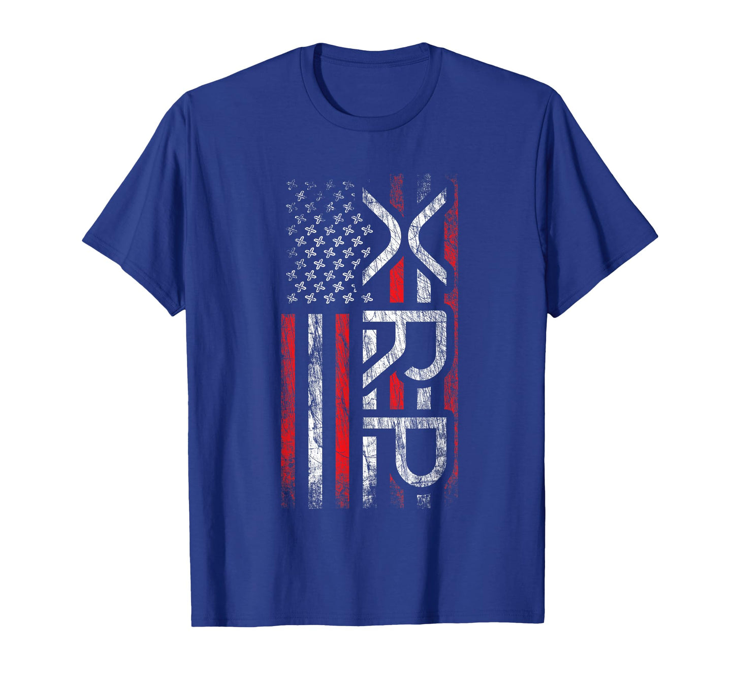 XRP Crypto - XRP Cryptocurrency - American Flag - XRP T-Shirt