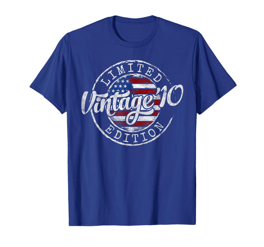 Vintage 2010 15th Birthday Gifts for Boy Girl 15 Year Old T-Shirt