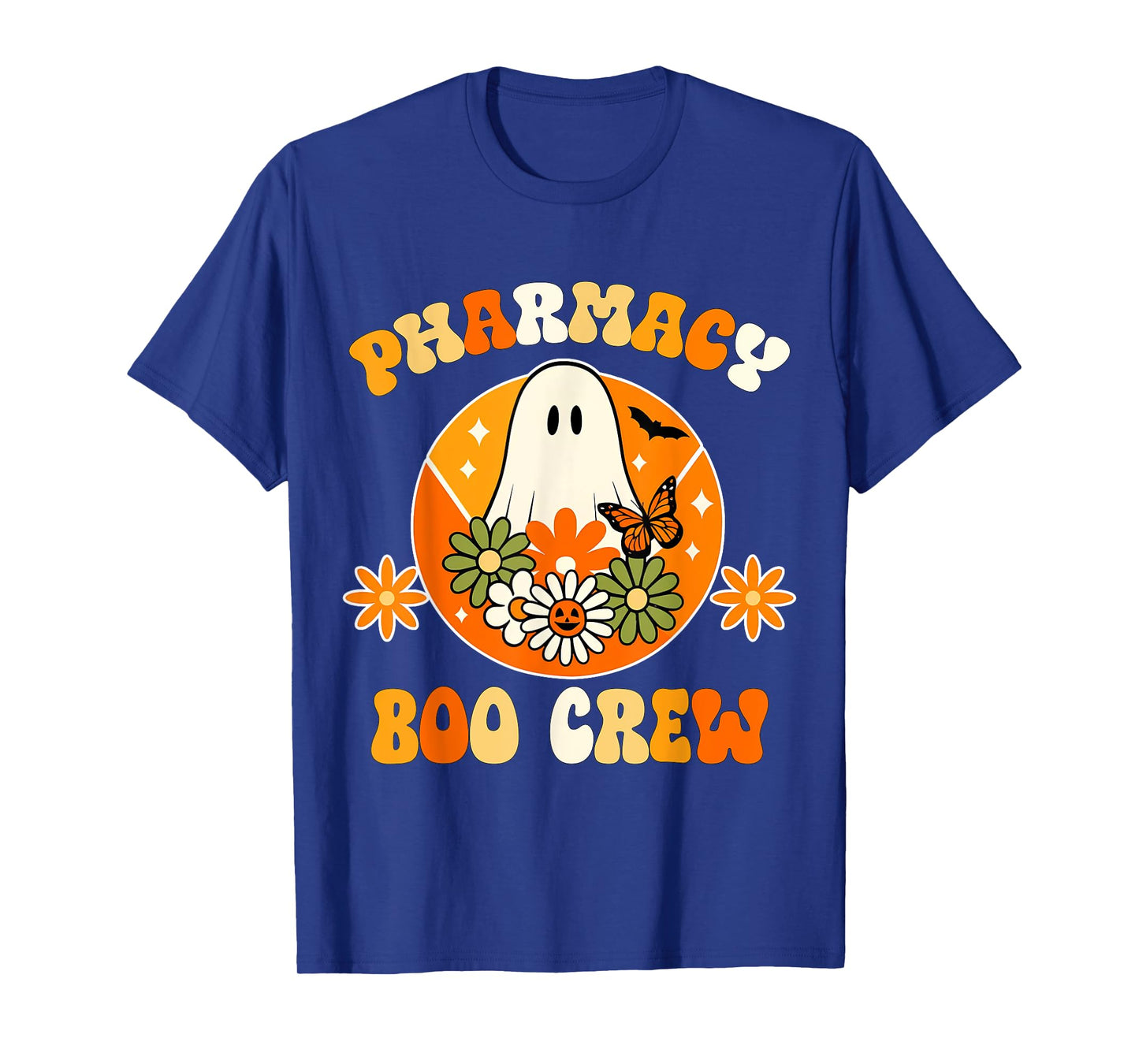 Cute Shirt Pharmacy Boo Crew Ghost Pharmacist Tech Halloween T-Shirt