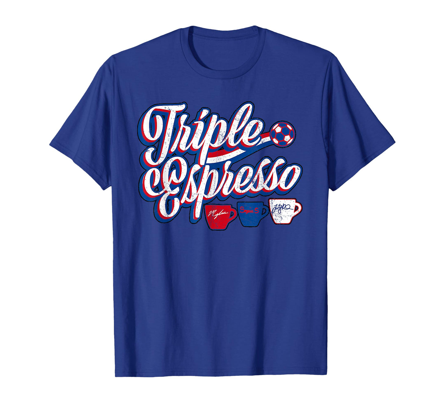 Triple Espresso T-Shirt Triple Espresso America USA Flag T-Shirt