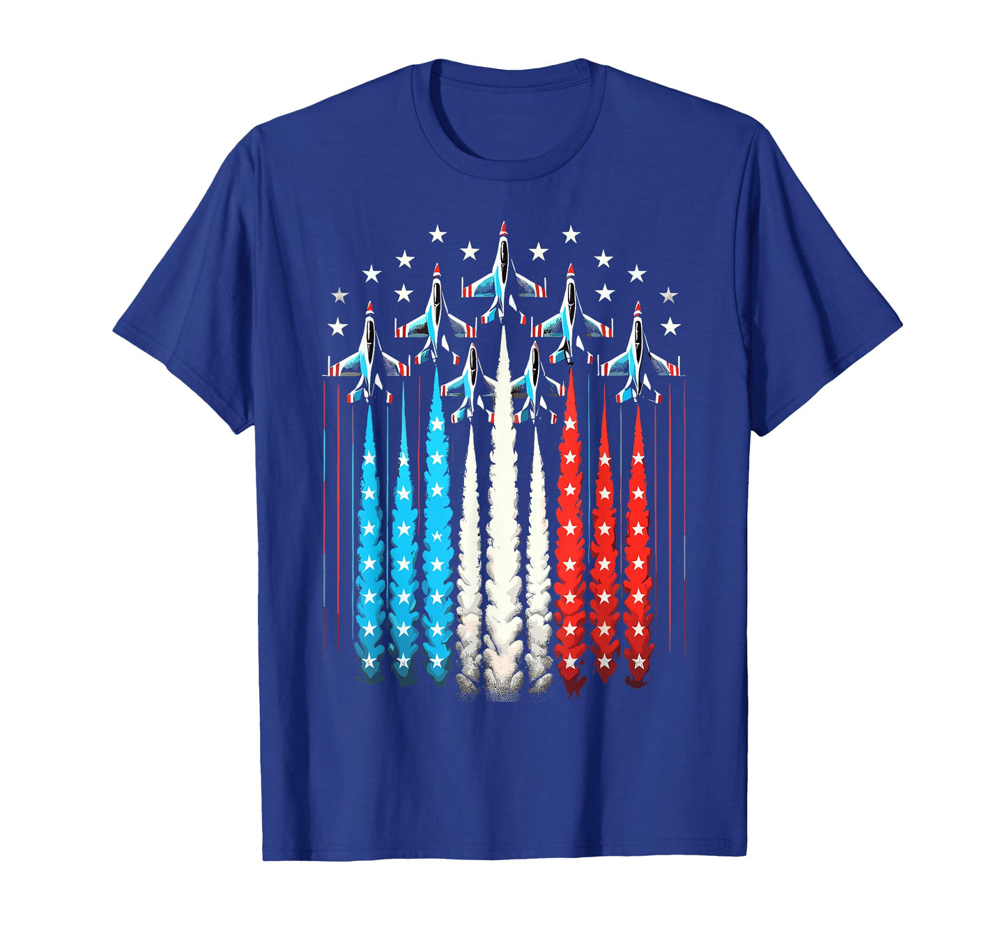 Jets Patriotic USA Flag Jets Boys 4th of July T-Shirt