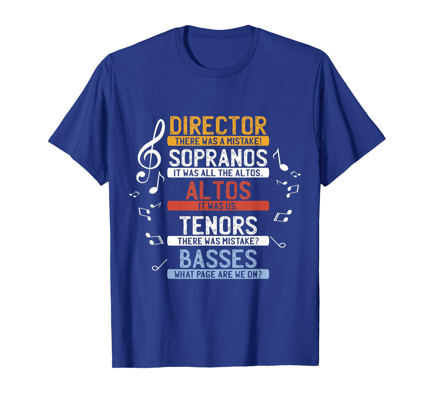 Choir Joke Shirt | Funny Music Singing Tee | Men Women Kids T-Shirt