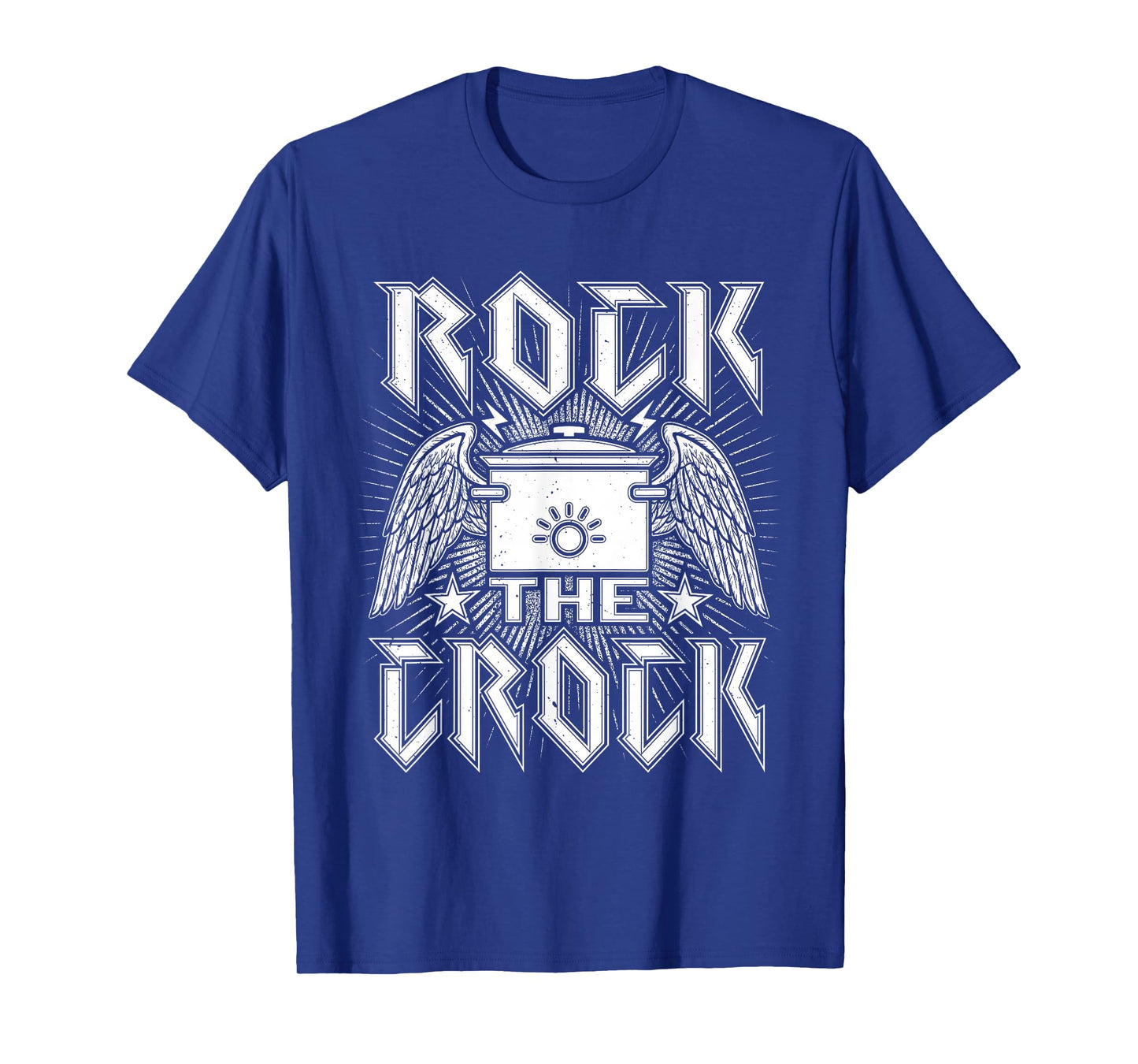 Crockpot Cooker Rock The Crock Funny Cooking T-Shirt