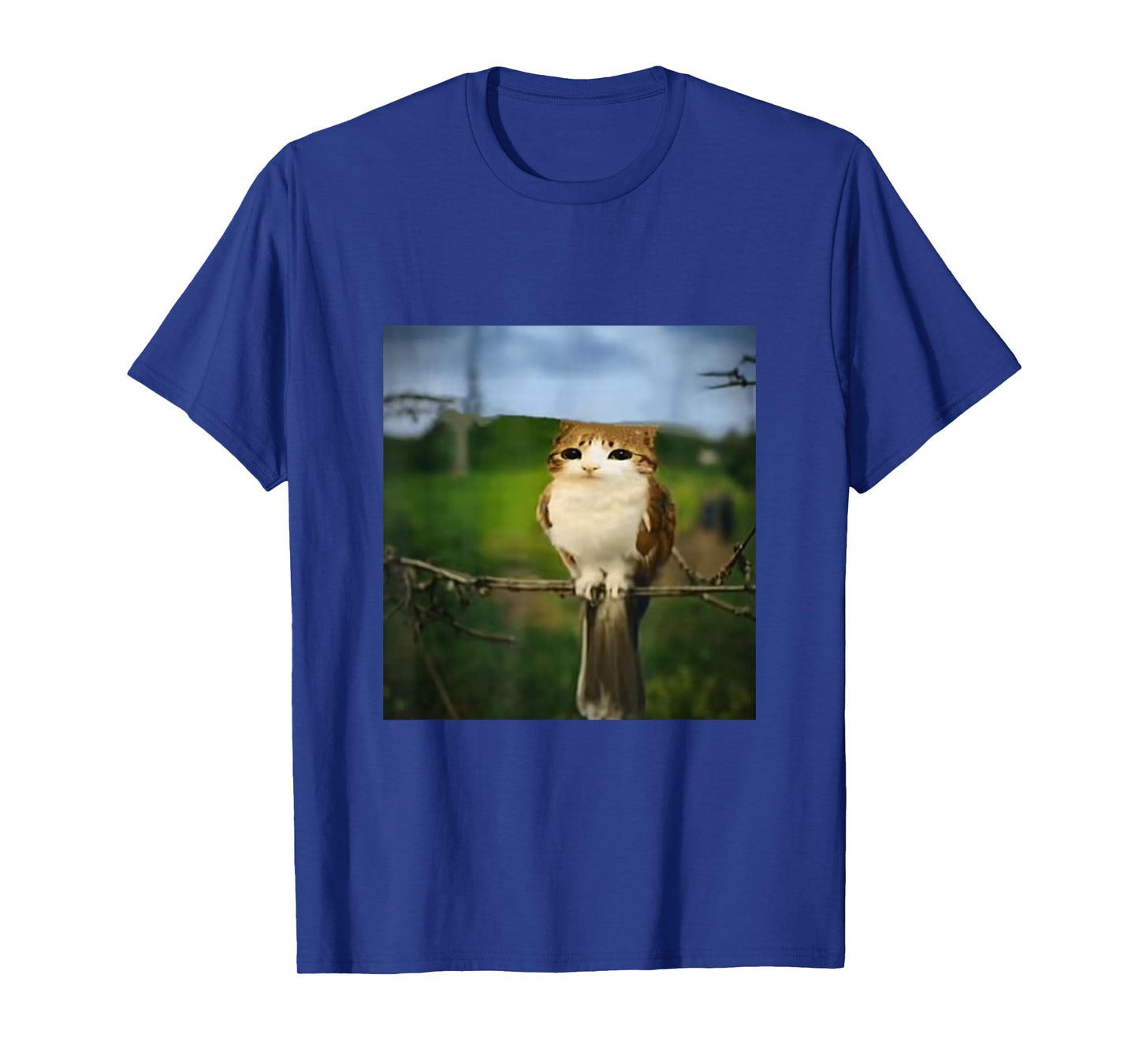 Funny Cat Owl Meme Funny Meowl Meme brainrot gen z Memes T-Shirt