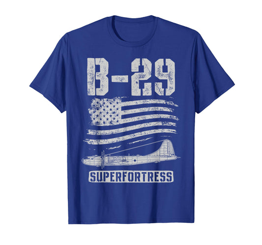 B-29 Superfortress Bomber Airplane Pilot Gifts World War II T-Shirt