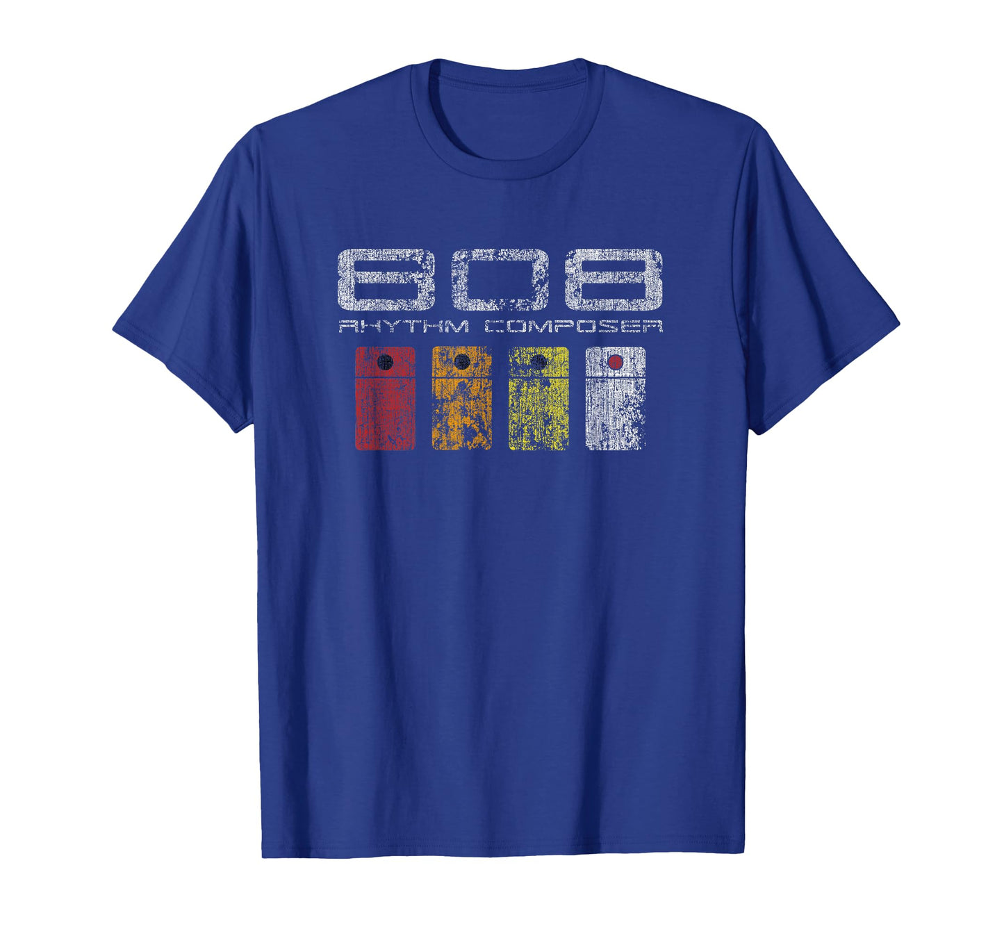 808 Retro Style Rhythm Composer Electronic Drum Machine TR T-Shirt