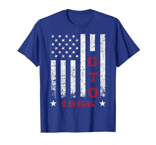 Jersey Style GTO 66 1966 Old School Muscle Cars T-Shirt