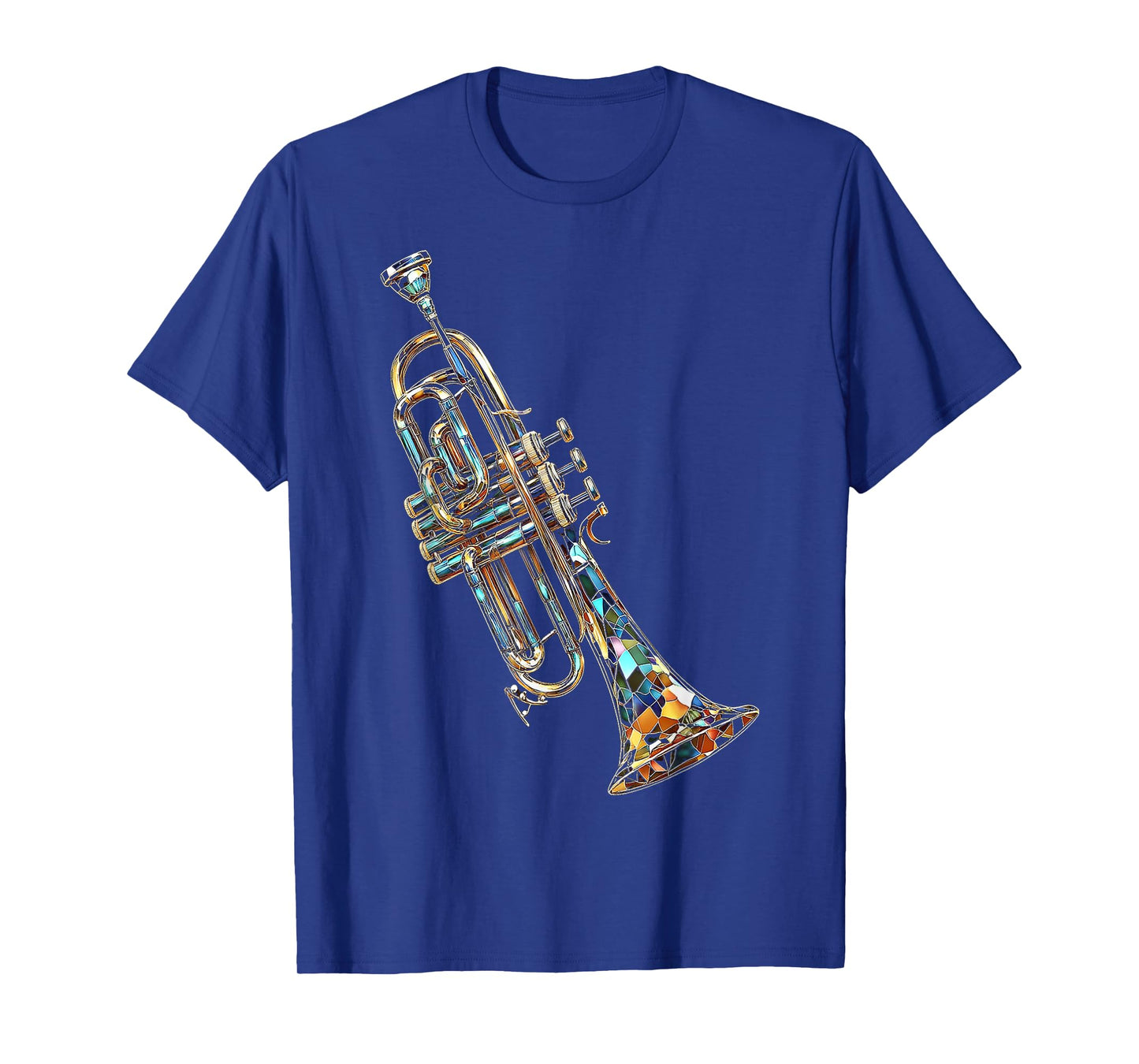 Trumpet Music Instrument Motif Art Trumpet T-Shirt