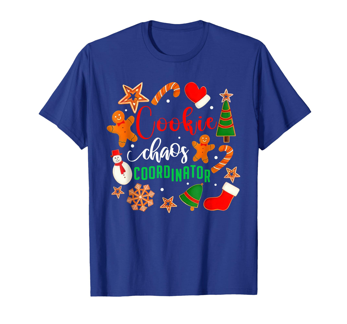 Cookie Chaos Coordinator Tees Cookie Chaos Coordinator Funny Cookie Bake T-Shirt